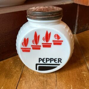 Fire king pepper shaker vintage